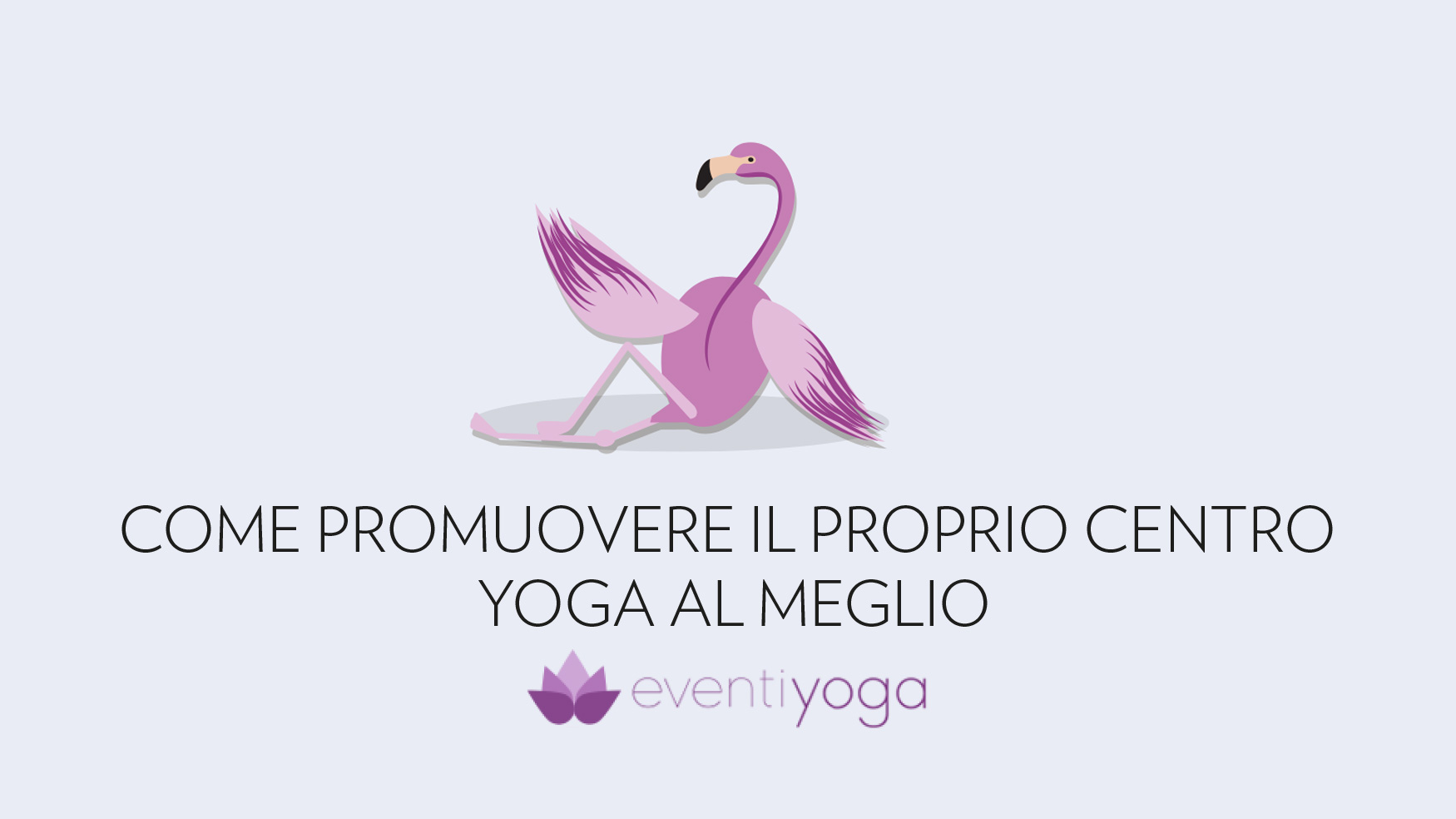 promuovere centro yoga