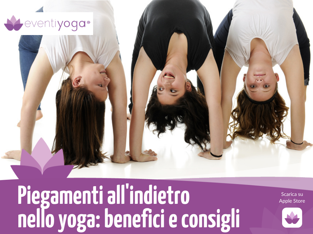 Piegamenti all'indietro nello yoga