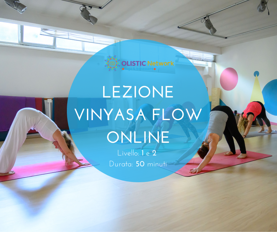 Lezione Vinyasa Flow Yoga Online italiano