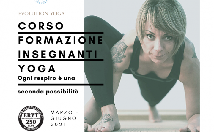 Formazione insegnanti Evolution Yoga 250 ore 