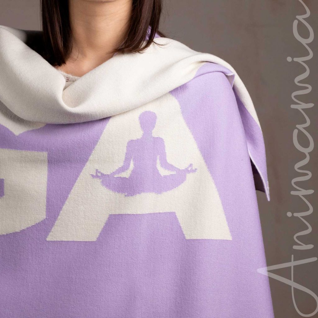 Scialle Yoga e Meditazione in Cashmere
