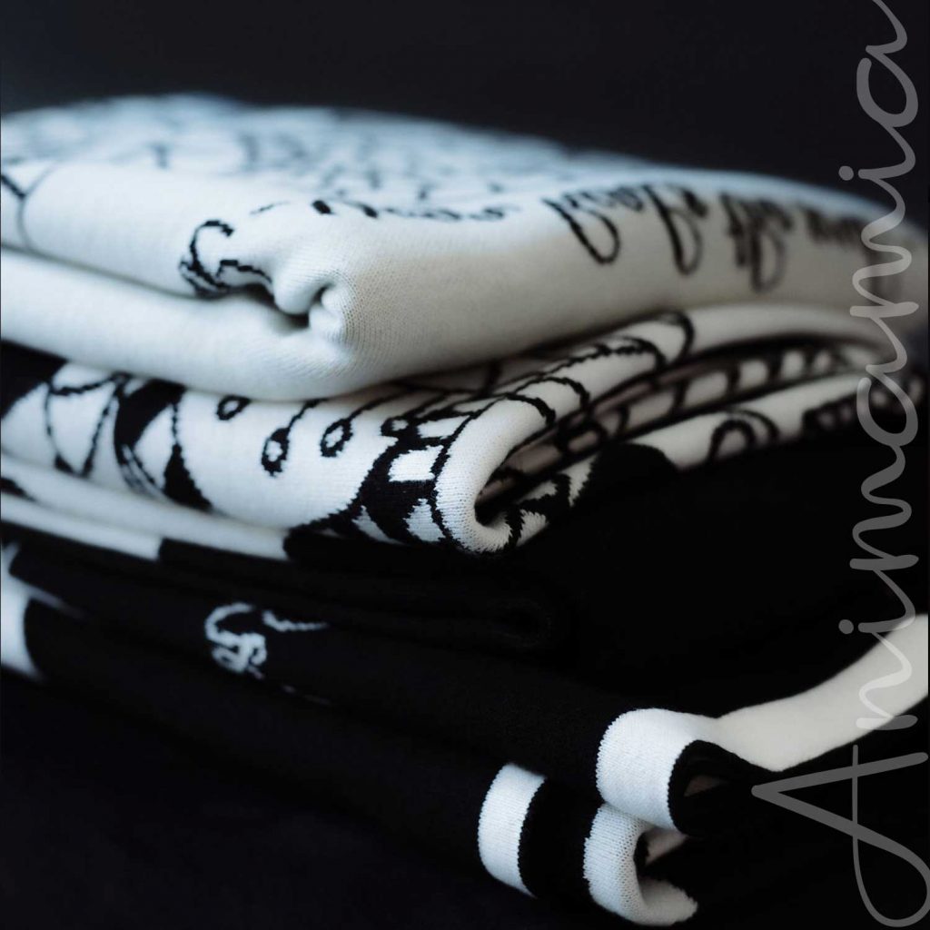 Scialle Meditazione in Lana Merino 100%. ARMONIA. Personalizzabile